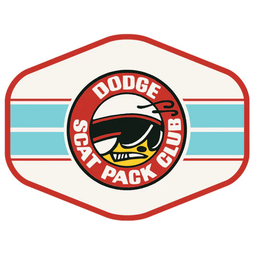 Sticker - Dodge Scat Pack Club Hex
