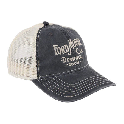 Ford Vintage Font Low Profile Trucker Hat - NEW
