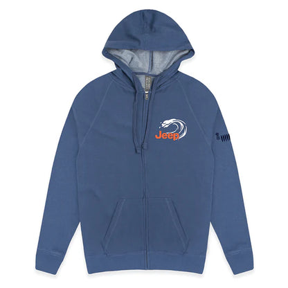 Mens Jeep® Beachin Zip French Terry Hooded Sweatshirt - NEW