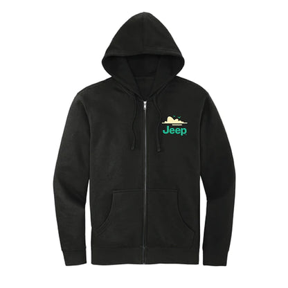 Mens Jeep® Dunes Zip Hoodie Sweatshirt - NEW