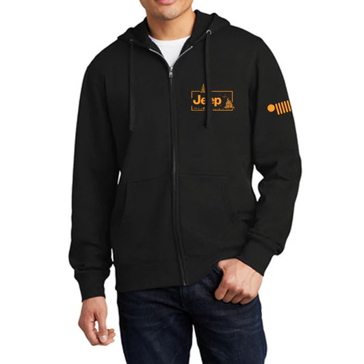 Mens Jeep® Sasquatch Zip Hoodie Sweatshirt