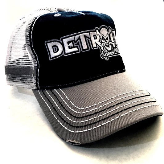Detroit Speed Shop Bones Trucker Hat - NEW