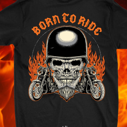 Born to Ride Twin Cycles Tee - NEW
