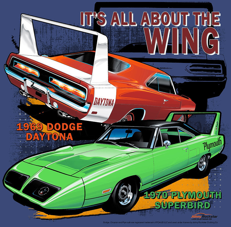 Dodge Daytona/Plymouth Superbird - All About the Wing T-Shirt