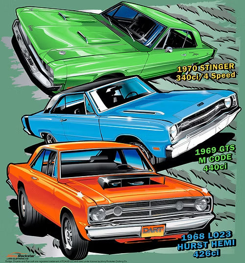 Dodge Dart 3 ('68,'69,'70) T-Shirt