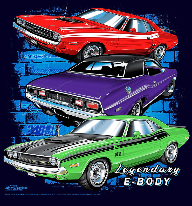 Legendary E Body Dodge Challenger T-Shirt