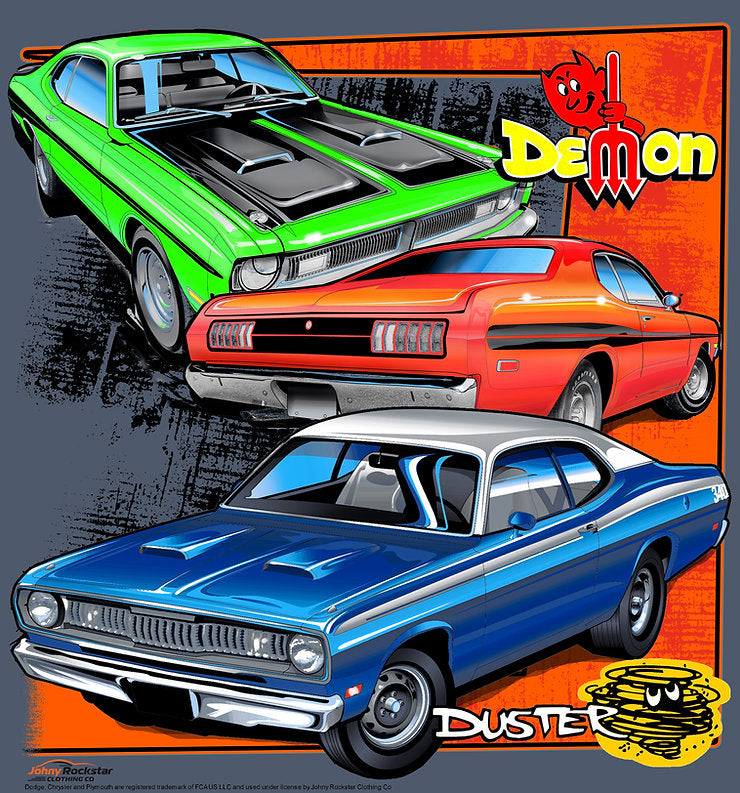 Dodge Demon/Plymouth Duster T-Shirt - NEW