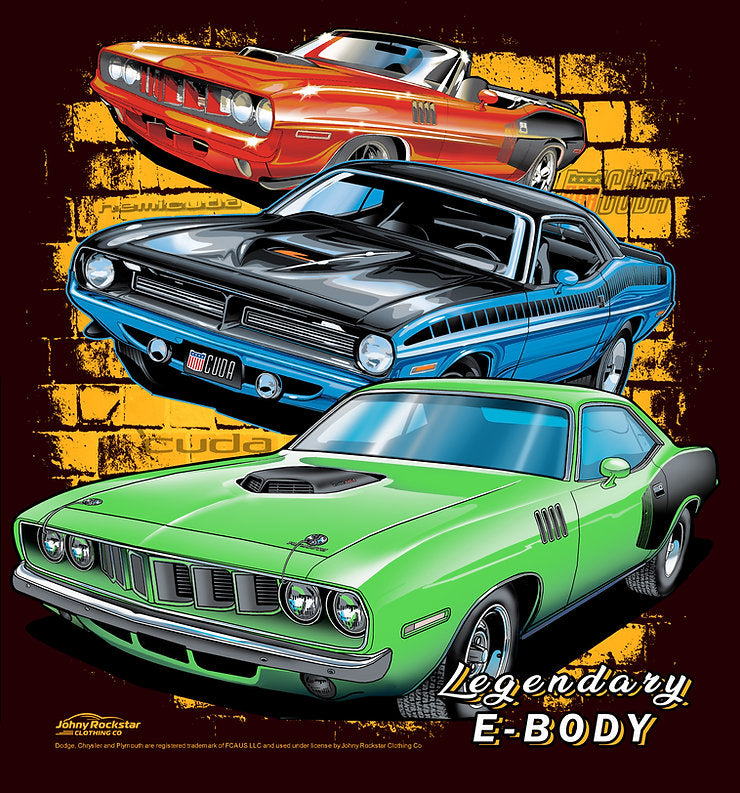 Legendary E Body Plymouth Cuda T-Shirt