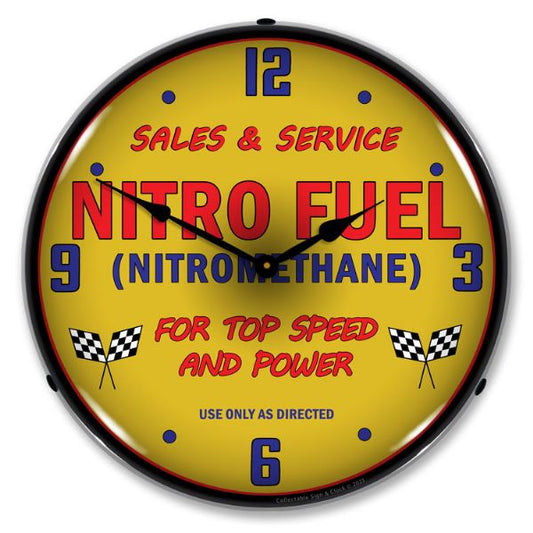 Nitro Fuel LED Clock - NEW