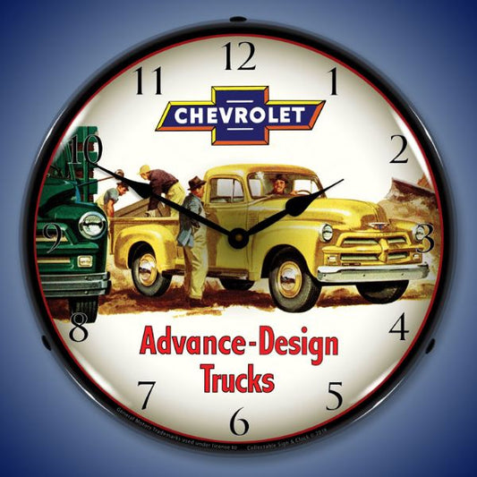 1954 Chevrolet Truck Lighted Clock