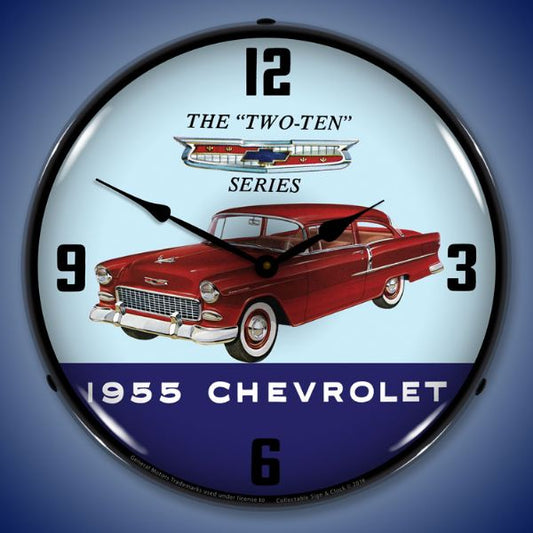 1955 Chevrolet Two Ten Lighted Clock