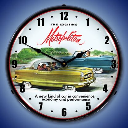 1955 Metropolitan Lighted Clock