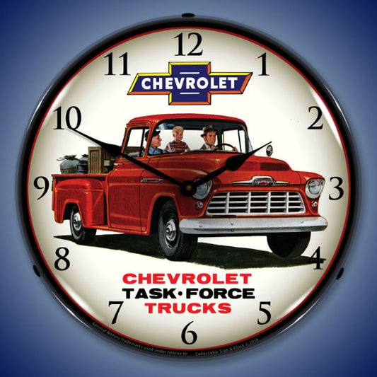 1956 Chevrolet Truck Lighted Clock
