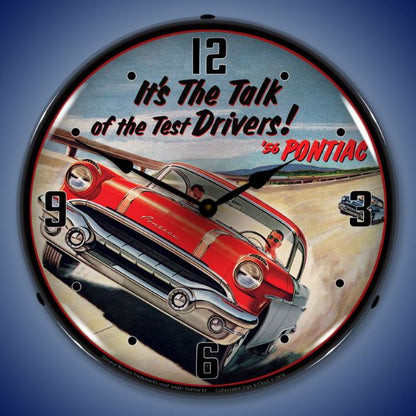 1956 Pontiac Lighted Clock