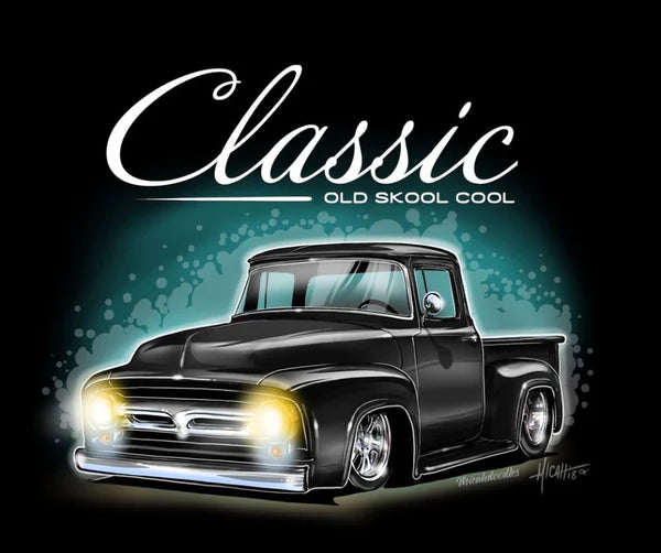 1956 Classic Old Skool F100% Shirt - 5 Colors Available