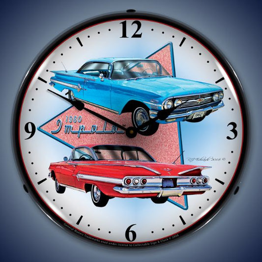 1960 Impala Lighted Clock
