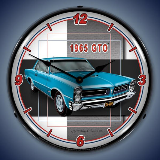 1965 GTO Lighted Clock