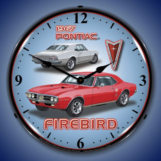 1967 Firebird Lighted Clock