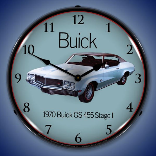 1970 Buick GS 455 Stage 1 Lighted Clock