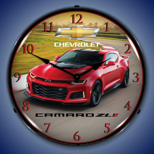 2017 Camaro ZL1 Lighted Clock