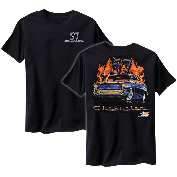 '57 Chevy Flame T-Shirt - 1 left sz Medium
