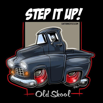 '55 Step it Up Shirt - car available in 8 colors