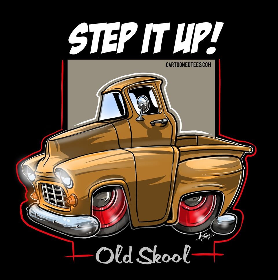 '55 Step it Up Gold Shirt