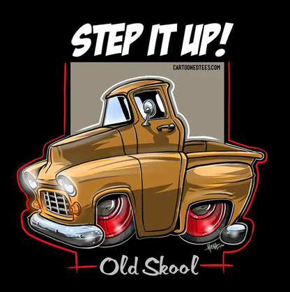 '55 Step it Up Shirt - car available in 8 colors