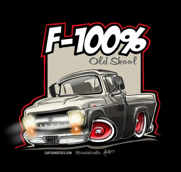 '57 F100% Fleetside Shirt - 4 Colors Available