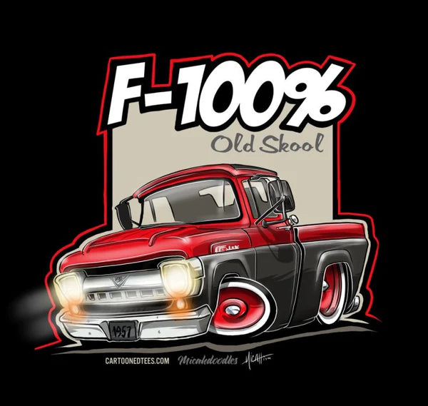 '57 F100% Fleetside Shirt - 4 Colors Available