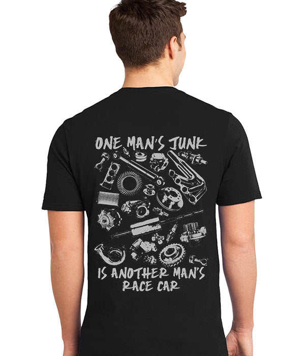 Black RacingJunk Parts T-Shirt