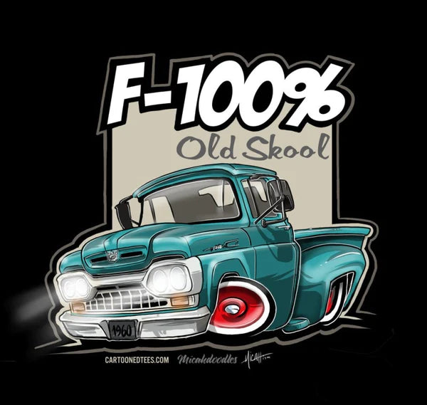 '60 F100% Stepside Shirt - 6 Colors Available
