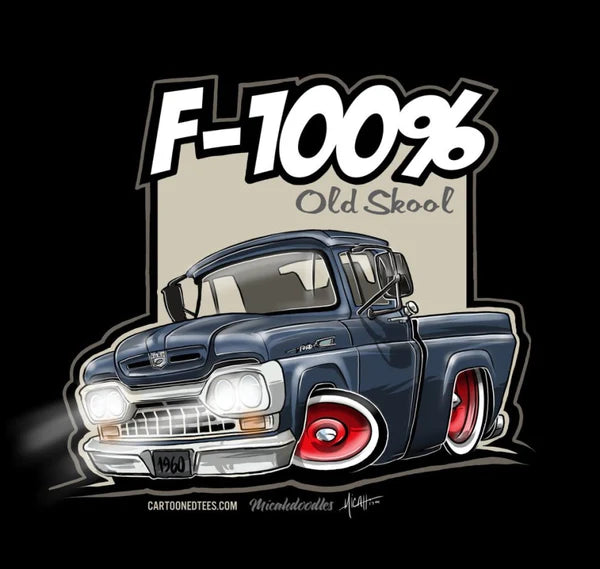 '60 F100% Fleetside Shirt - 4 Colors Available