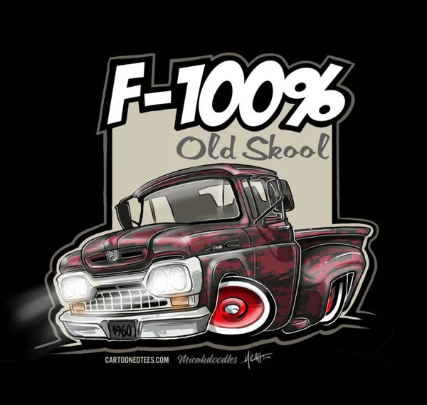 '60 F100% Stepside Shirt - 6 Colors Available