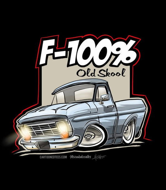 '68 F100% Truck Shirt - 3 Colors Available