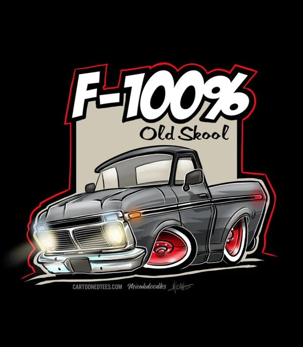 '74 F100% Truck Shirt - 4 Colors Available