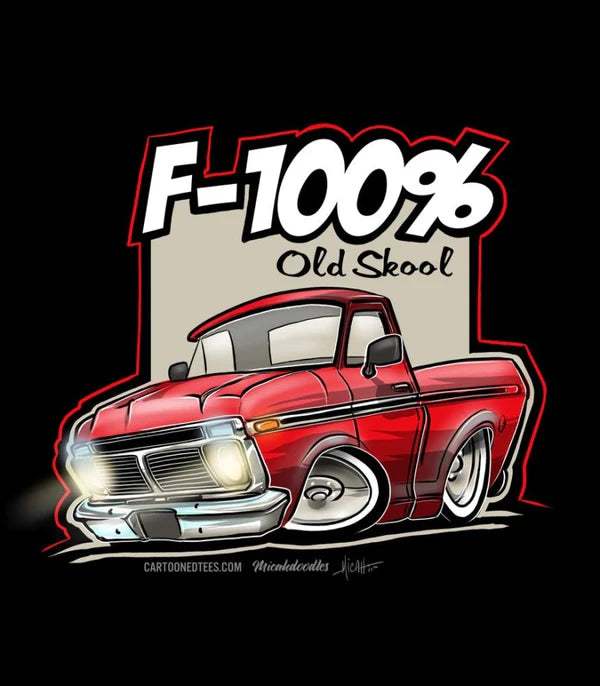 '74 F100% Truck Shirt - 4 Colors Available