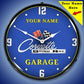 Add Your Name - C2 Corvette Garage Lighted Clock