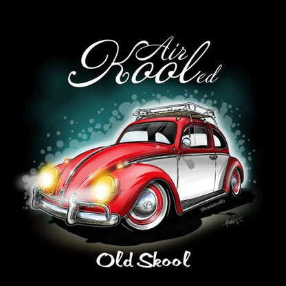 Air Kooled Old Skool Shirt - Car available in 6 Colors