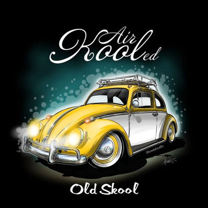 Air Kooled Old Skool Shirt - Car available in 6 Colors