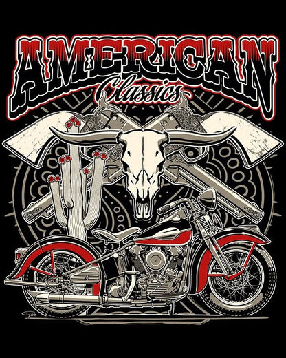 American Classics Shirt - Bike available in 3 colors