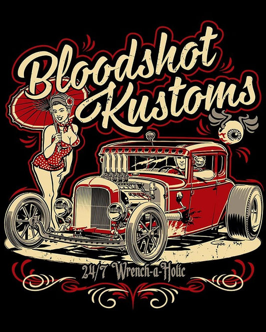 BloodShot Kustoms Hemi Coupe Shirt