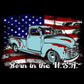 Old Trucks Rule Born in the USA Shirt