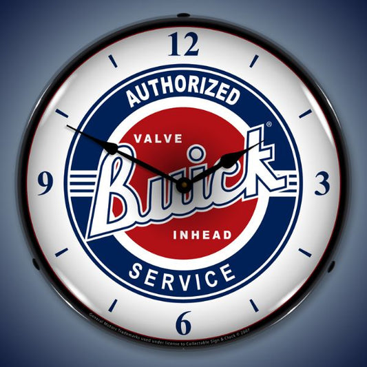 Buick Service Lighted Clock