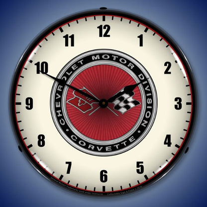 C3 Corvette 1968-1982 Lighted Clock