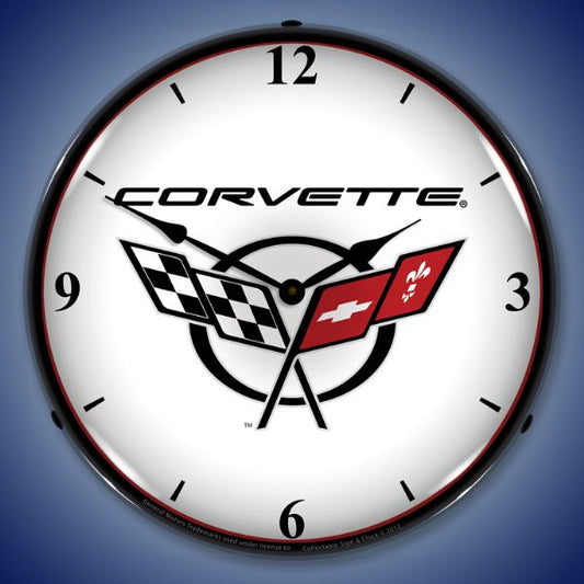 C5 Corvette 2 Lighted Clock
