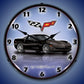 C6 Corvette Black Lighted Clock