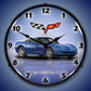 C6 Corvette Jetstream Blue Lighted Clock