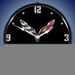 C7 Corvette Black Tie Lighted Clock