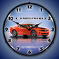 Camaro SS g5 Orange Lighted Clock